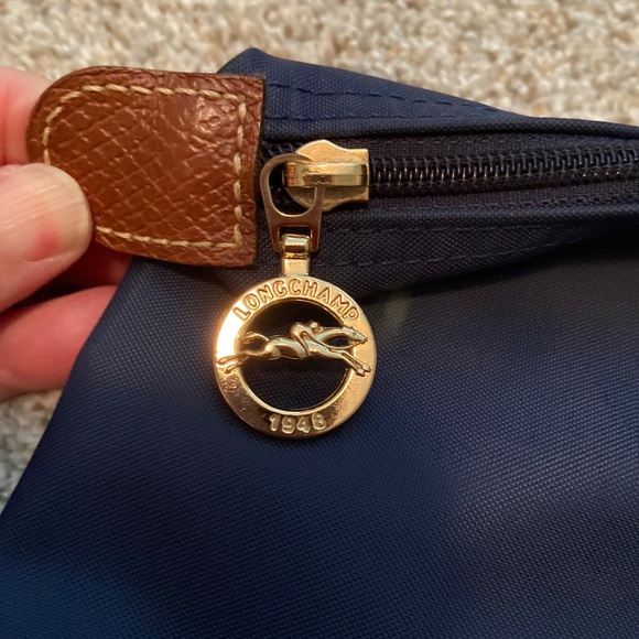 Longchamp Large navy bag - Picture 5 of 7